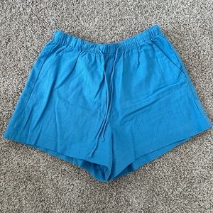 NWT Abercrombie linen shorts